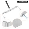 QWORK Paint Roller Holder, 12-18 in Aluminum Roller Frame for