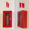 Fire Extinguisher Projecting Sign with Down Arrow - Shopping Office