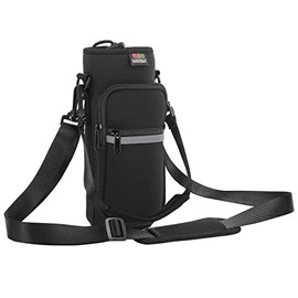 Nuovoware Neoprene Water Bottle Carrier Bag with Adjustable Straps
