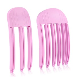 2pcs Fluffy Bangs Styling Comb, Plastic Wind Shaping Styling Comb Hair Root Lifting Comb Hair Volume Clip Volumizing Hair Clips for Beginners Professionals