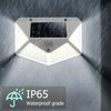 Garden Light 4x LED Solar PIR Motion Sensor White Light