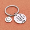 ASANHAO Bookworm Keychain, Literary Charm for Reading Enthusiasts - Graduation