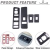 Lcojicep Window Lift Switch Cover Compatible with Hummer H2 2003-2007,