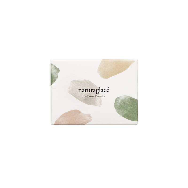 NaturalGlasse Eyebrow Powder 01 (Olive Grey) with Brush