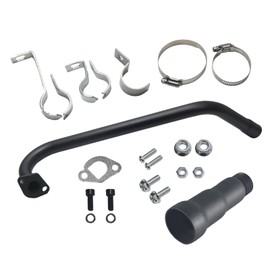 Upgraded 3 Stage Long Exhaust Pipe for Predator 212 exhaust 224cc 196cc for Coleman CT200U-EX CT200U BT200X for Baja Warrior MB200 Axis M200 GX200 6.5hp Clone Engine KT196 Go Kart Parts