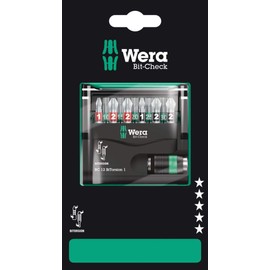 Wera 05136385001 Assortment, Bit-Check 12 BiTorsion 1 SB