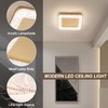 Vloitgol 10 Inch 4500K Square Modern Flush Mount Ceiling Light
