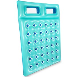 SWIMLINE See-Through Window Pool Lake Float Lounger Raft for Adults & Kids | W/Headrest and Transparent Observation Pillows | 2-Person XL Spacious Design for Comfy Floating & Lounging