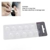 10pcs Double Vent Bass Dome Accessory Single Layer Double Vent