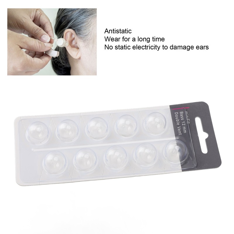 10pcs Double Vent Bass Dome Accessory Single Layer Double Vent