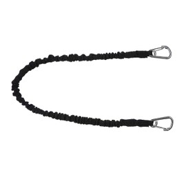 Extreme Max 3006.2888 BoatTector High-Strength Line Snubber & Storage Bungee, Value 2-Pack - 36" with Medium Hooks, Black