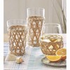 tag Island Collection Clear Glass High Ball Glass Drinkware with