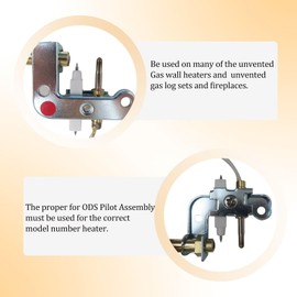 Pilot 70366 Assembly for ODS Enerco Under Mr Heater H-eatstar Wall Heater Replacement