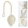 Curtain Rope Tiebacks,2 Pack Macrame Curtain Tieback -Shaped Curtain Holdbacks,Boho
