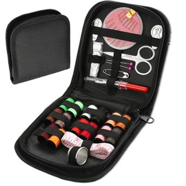 EIHI Sewing Box Sewing Set Travel with Sewing Accessories Set, Sewing Kit Gifts for Mum Beginners Travelers Children, Mini Sewing Set for Home Travel Camping Emergency Filled with Thread Sewing