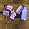 WATELL Double Sided Nail Brush - 4 Pcs with 2