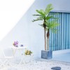 Haispring 8FT Artificial Palm Tree with Realistic Bark & Leaves,