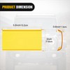 Nilight 6.5 Inch LED Light Bar Cover 2 PCS Amber