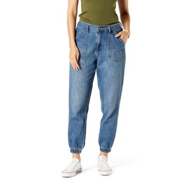 Signature by Levi Strauss & Co. Gold Women's Mid-Rise Jogger (Available in Plus Size), (New) Sky Valley, 12