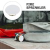 Fire Sprinkler Covers, 4pcs White Flat Cover Plate Fire Sprinkler
