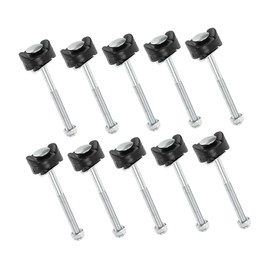 GRIRIW 10pcs Trampoline Replacement Screw Set Fixed Screws for Secure Enclosure Durable and Trampoline Accessories for Safe Backyard Fun