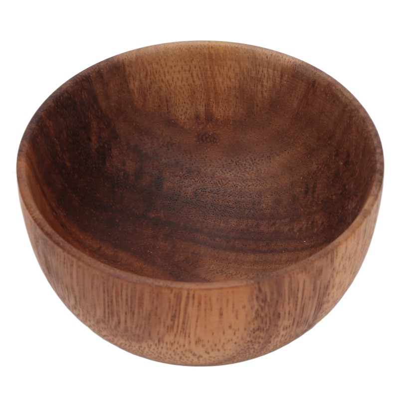 Wooden Shaving Soap Bowl Portable Foaming Large Capacity Wood Shave
