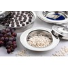 Steadfast Selections - (Offering Plate Blue Premium Stainless Steel Offering