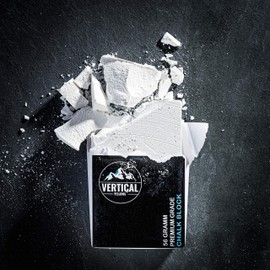 VERTICAL FELLOWS Chalk Block DERMATEST very good ideal climbing chalk for climbing bouldering, magnesia for gymnastics weight lifting strength training (112)