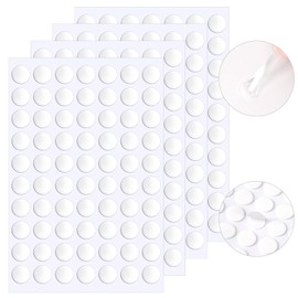JANYUN 560 Pcs Double Sided Sticky Dots Removable Round Putty Clear Double Sided Tape for Crafts No Trace Sticky Tack Adhesive Tape (15 mm)