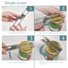 VIXEL Multipurpose Stainless Steel Can Opener and Adjustable Jar Opener