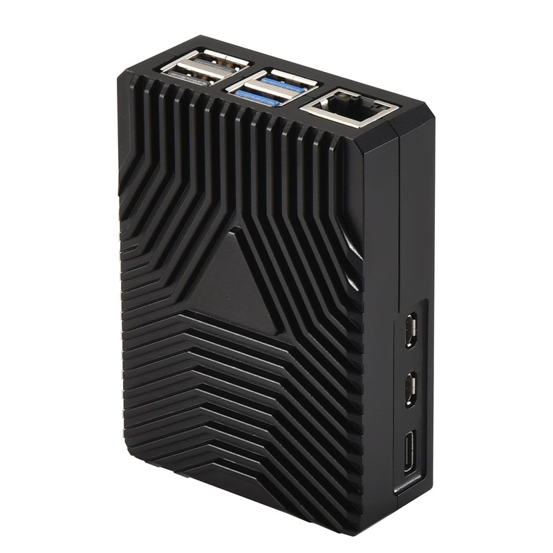 iUniker Metal Case for Raspberry Pi 5, Heavy Duty Passive