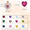 LAVUMO Rose Heart Earrings for Women, /, /