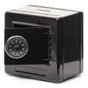 Metal Safe Money Box Black