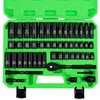 SWANLAKE GARDEN TOOLS 3/8'' Drive Impact Socket Set, 50-Piece Standard