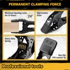 8-Piece Clamps for Woodworking - 4 Pcs 6 inch Bar