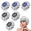 SHENLIU 6Pcs Heat Cap for Deep Conditioning, Aluminum Shower Cap,