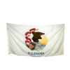 5x8' Illinois State Flag - All Weather Nylon & Reinforced