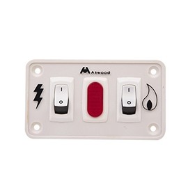 Atwood Mobile Products 91230 Kit, Switch Panel Dual - White
