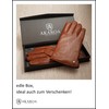 AKAROA ESTD 2019 TIM Men's Leather Gloves, Touchscreen Function, Italian