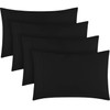 Mellanni Pillow Cases Set - 4 PC Iconic Collection Pillowcases