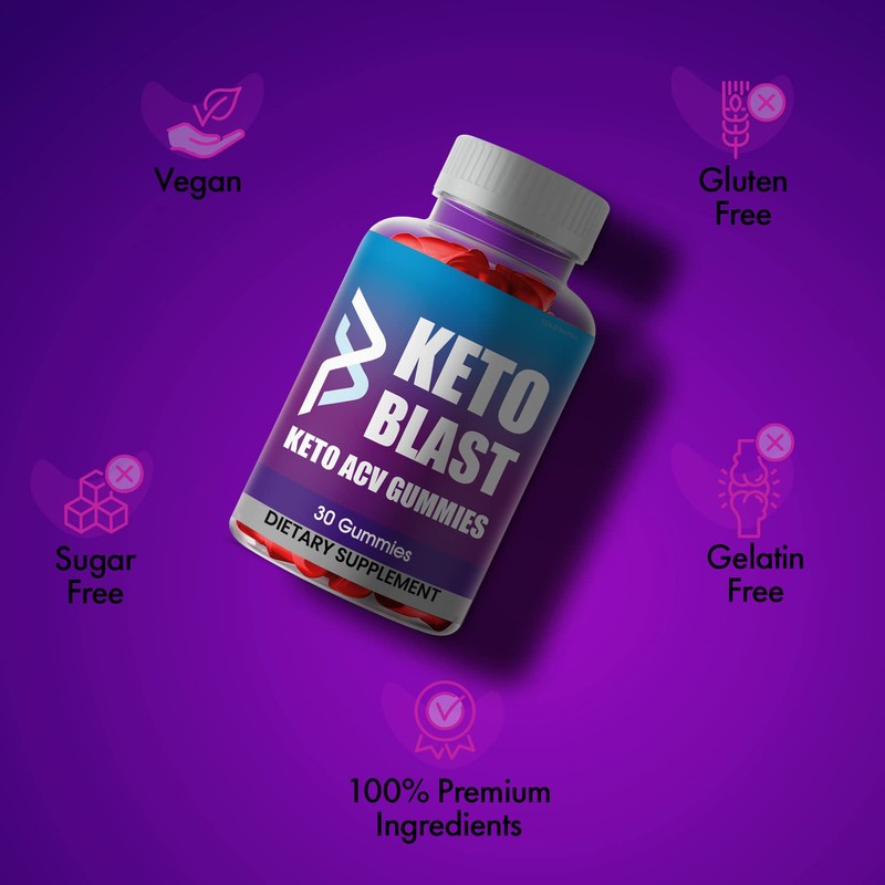 (3 Pack) Keto Blast Gummies, Maximum Strength, Original Keto Blast