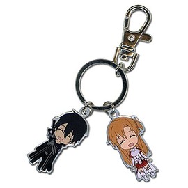 Great Eastern Entertainment Sword Art Online & Asuna Metal Keychain Silver
