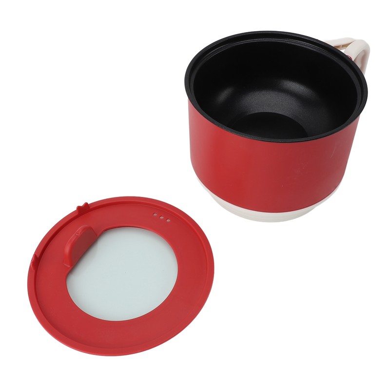 1.8L Electric Cooking Pot Multifunction Efficient Prevents Stick Foldable Handle