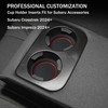 SENSHINE Cup Holder Insert Liner for Subaru Crosstrek/Impreza Accessories 2024