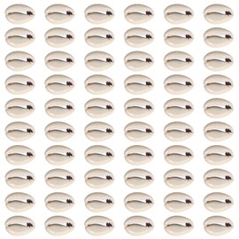 TOAOB Pack of 200 Natural Shell Beads 12 to 16 mm Seashells Kauri for DIY Jewellery Making Deco Crafts Grey