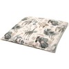 Linseed Cushion 24 x 24 cm Organic Fabric Wild Animals