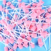 DOITOOL 100 Piezas de Atención Oral Esponja Hisopo Desechable Brote