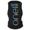 O'Neill Women's Slasher Comp Vest, Black/Black, 10
