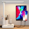 COZOO LED Desk Lamp with 2 USB Charging Ports,Type C