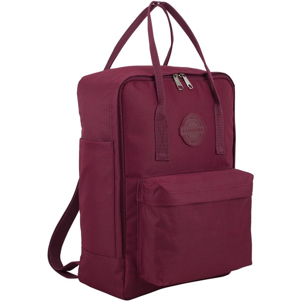 Eastsport Double Handle Convertible Mid Size Backpack/Tote - Burgandy
